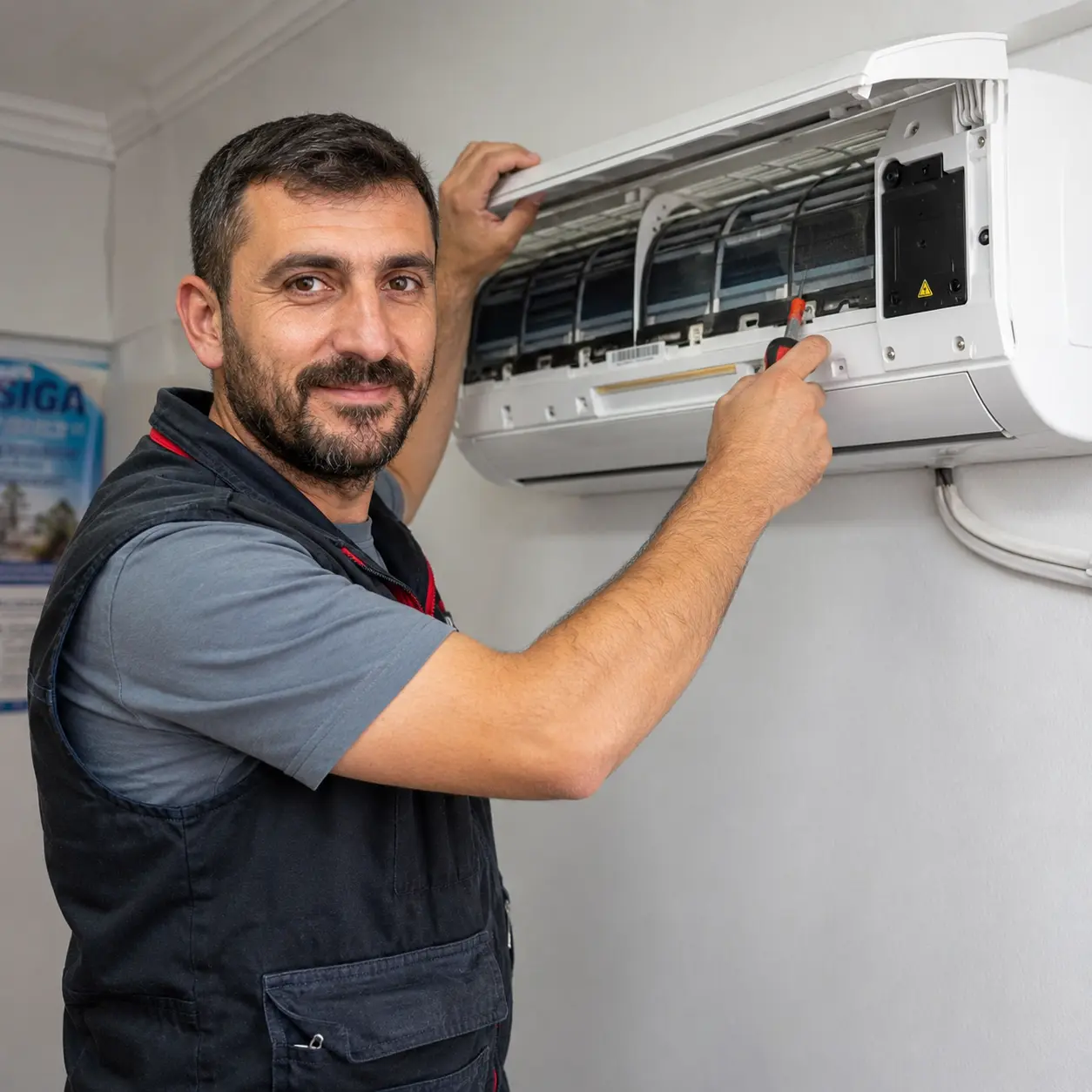 İzmir Baymak klima tamiri ustası Recep Usta — Menemen ve Selçuk iklimlendirme uzmanı